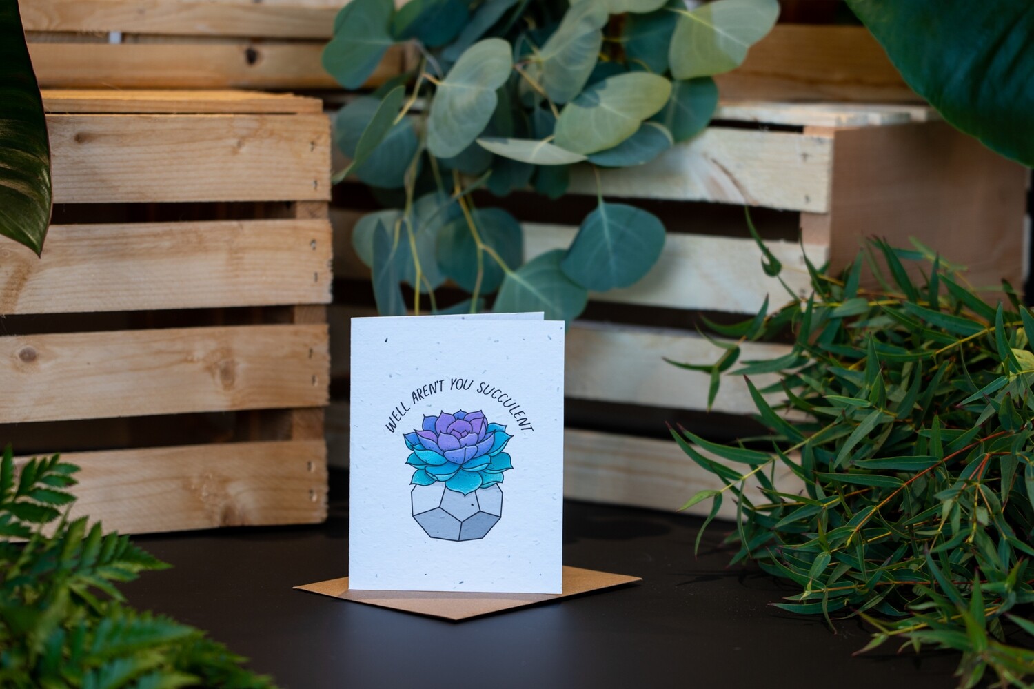 AREN'T YOU SUCCULENT PLANTABLE SEED PAPER CARD
