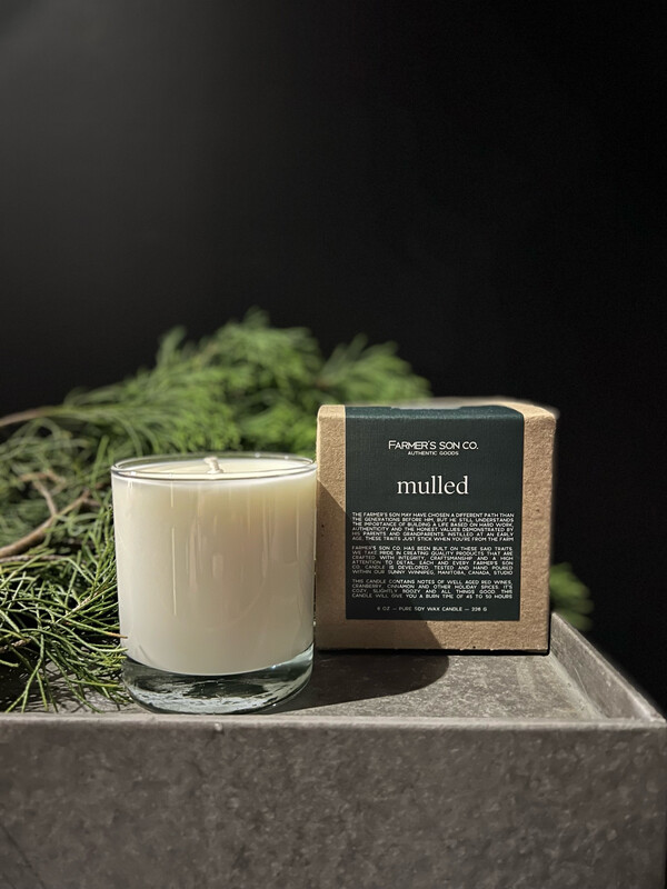 MULLED SOY CANDLE 8oz
