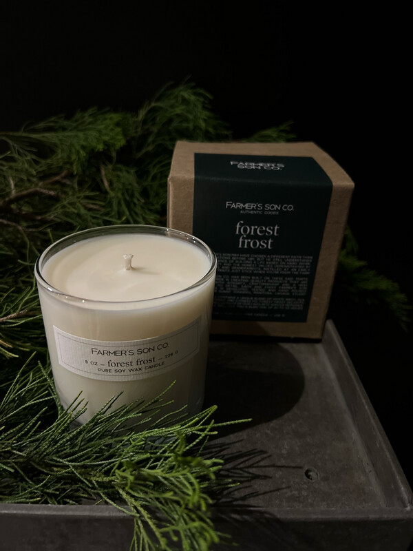 FOREST FROST SOY CANDLE 8oz