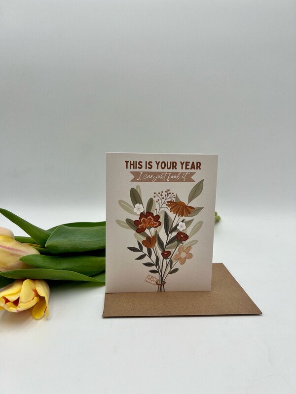 THIS IS YOUR YEAR GREETING CARD