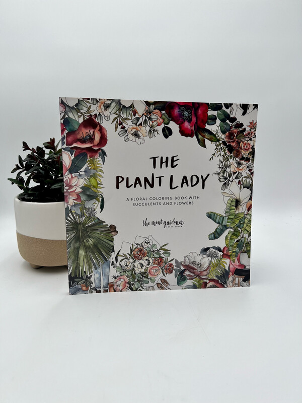 THE PLANT LADY COLORING BOOK
