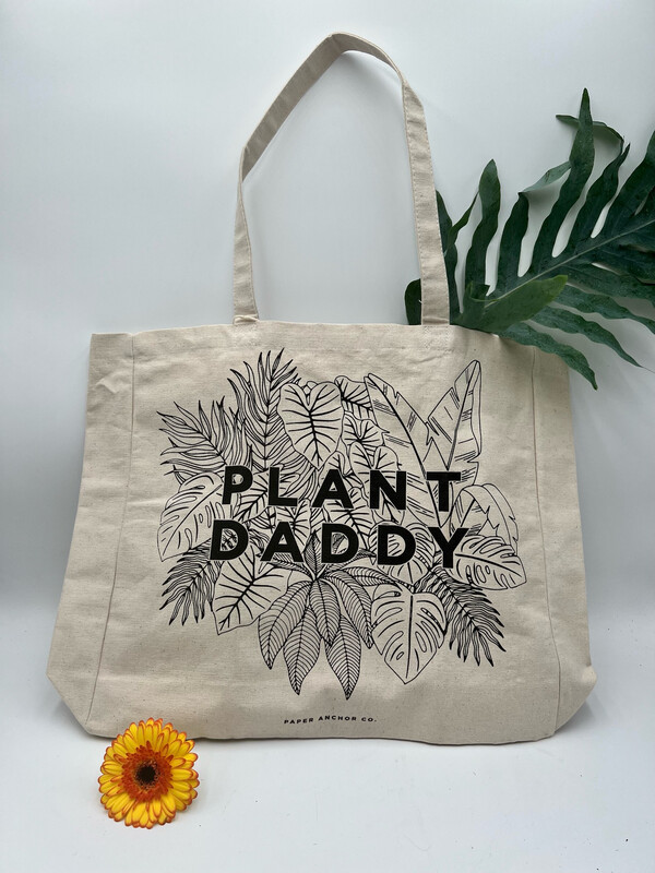 PLANT DADDY TOTE BAG