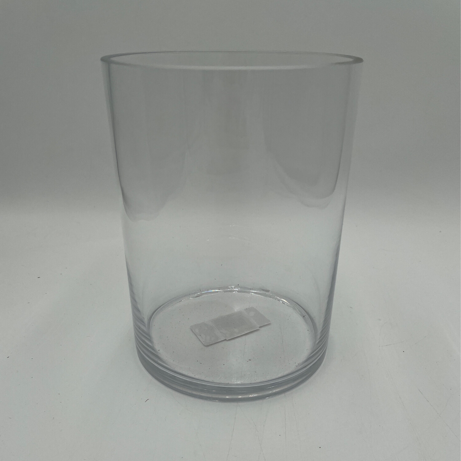 CYLINDER GLASS VASE 8"