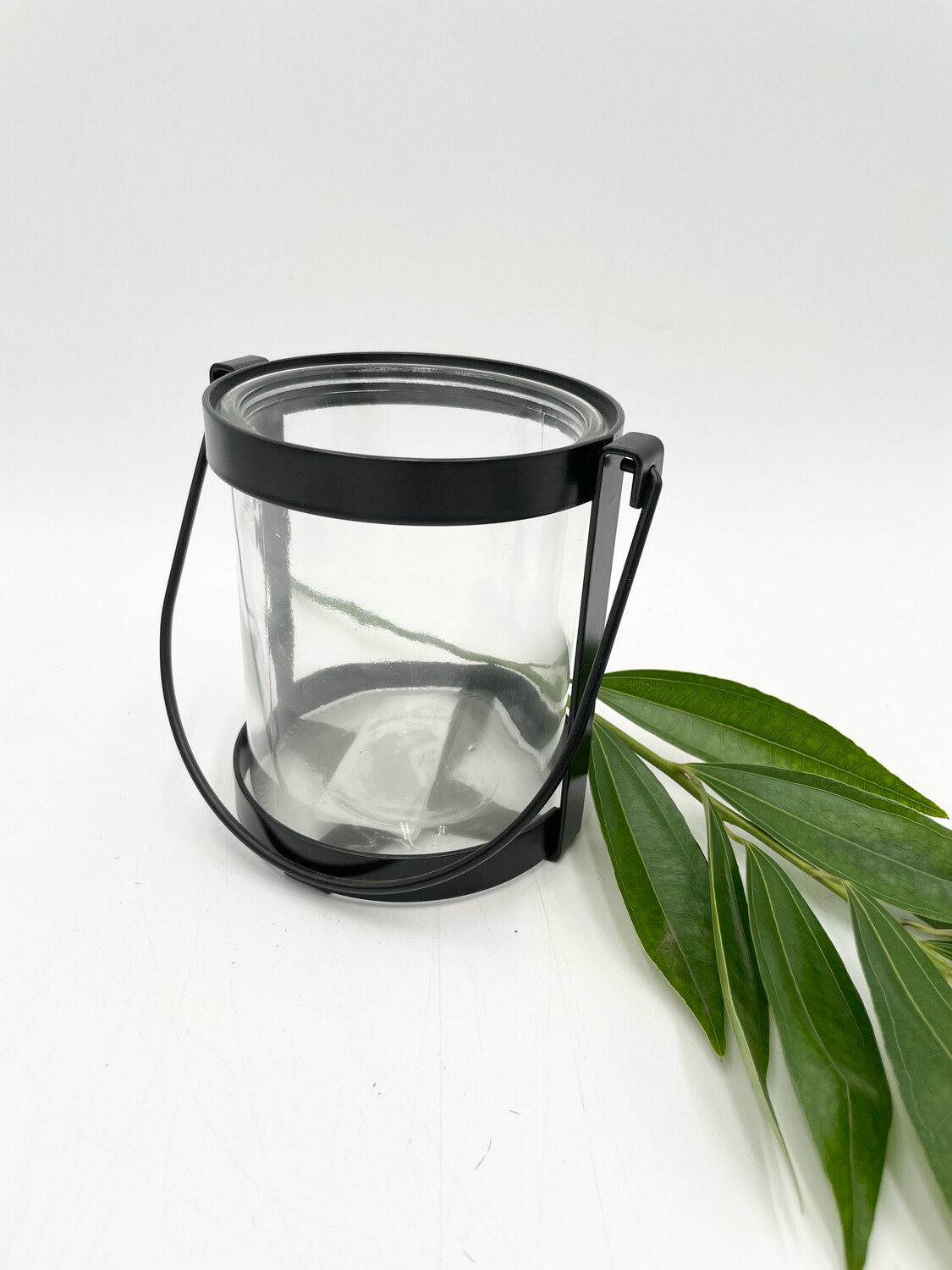 CLEAR HURRICANE LANTERNS 4"