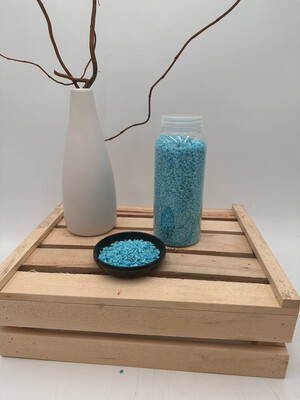 SEA BLUE PEBBLES 2-5 MM 1KG