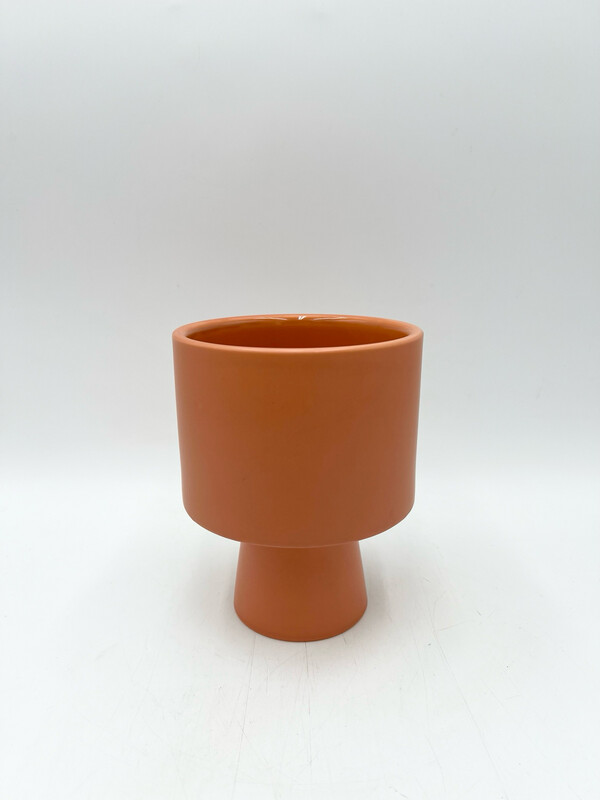 TERRACOTTA PEDESTAL PLANTER 5"