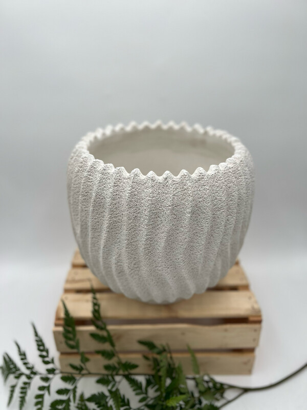 TIDE LARGE SAND RIDGE PLANTER 7.5"