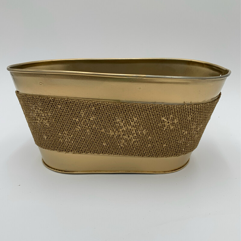 SNOWFLAKE TIN OVAL