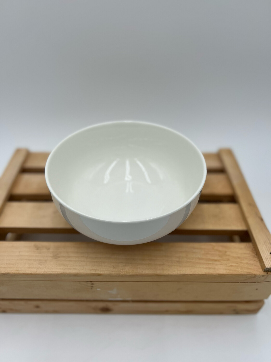 WHITE GLOSSY BOWL 5"