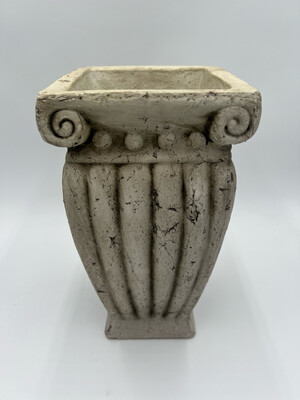 ATHENS SQUARE 12" H VASE