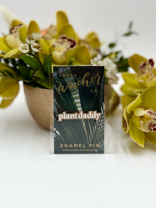 PLANT DADDY LAPEL PIN