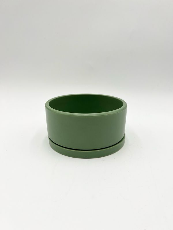 SUCCULENT PLANTER SEAFOAM 6"