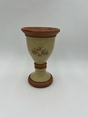 TUSCAN HOURGLASS CERAMIC 13" H