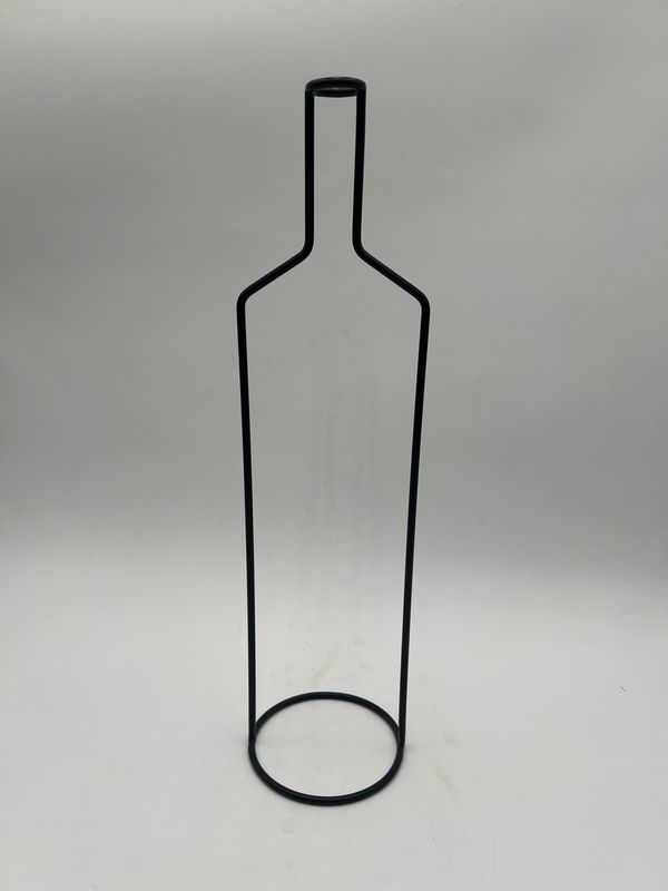 LINEAR TALL DRIED FLOWER VASE 16"