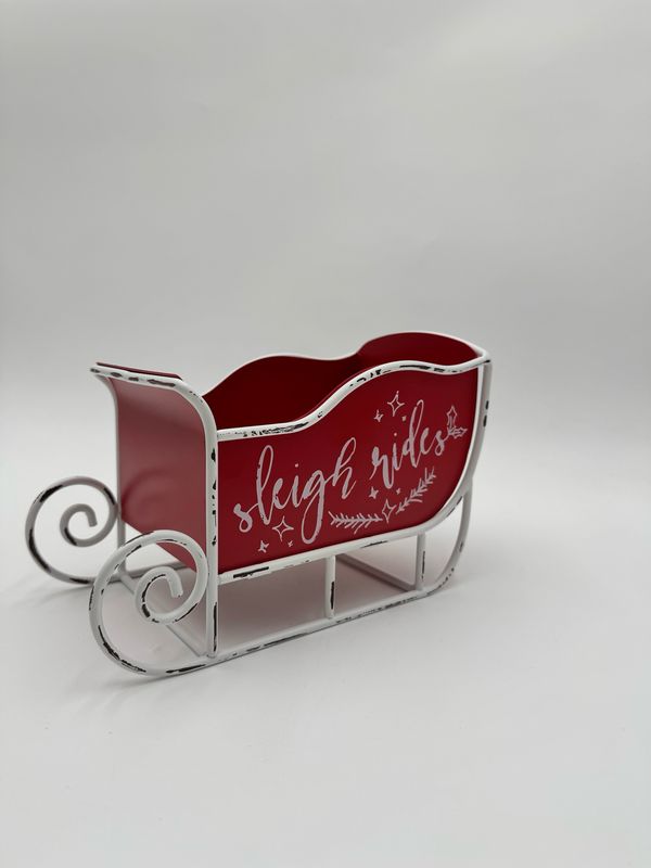 VINTAGE SLEIGH RED