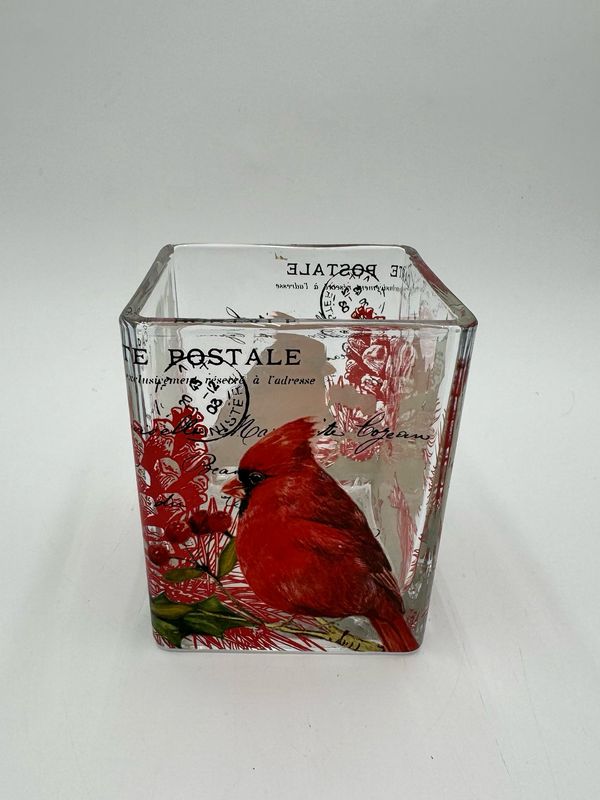CARDINAL GLASS CUBE 4"