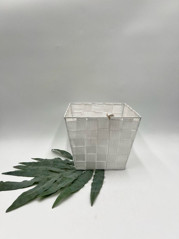MULTIPURPOSE BASKET 7.5" WHITE