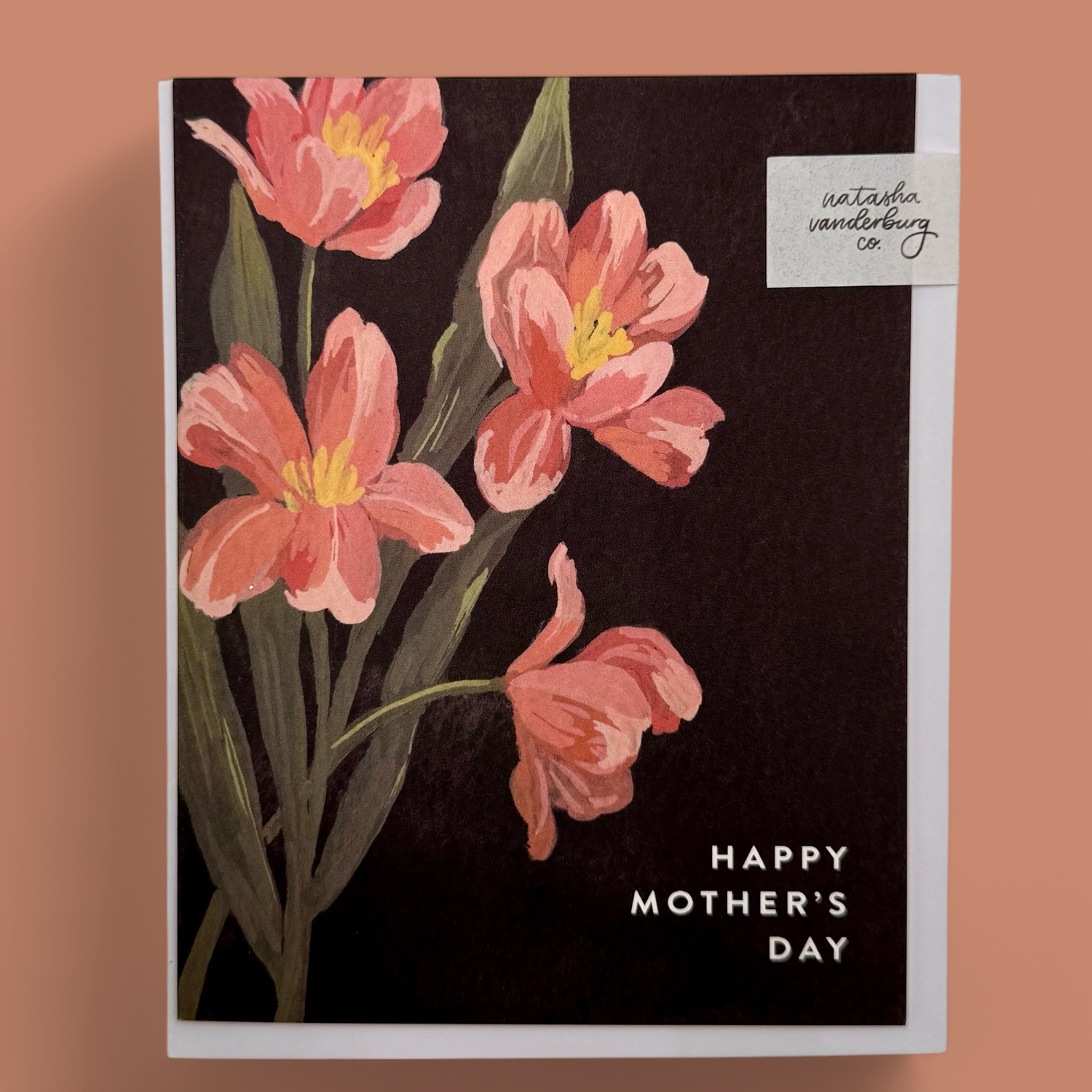NATASHA VANDERBURG – WHIMSICAL TULIPS – MOTHER’S DAY GREETING CARD