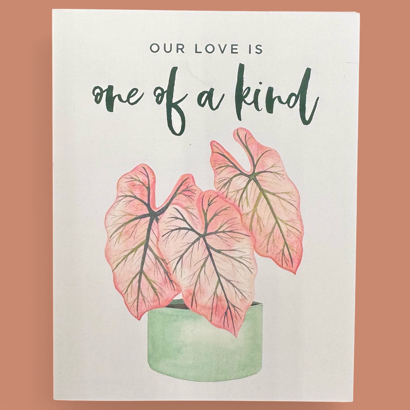 PAPER ANCHOR CO. – ONE OF A KIND – VALENTINE’S DAY GREETING CARD