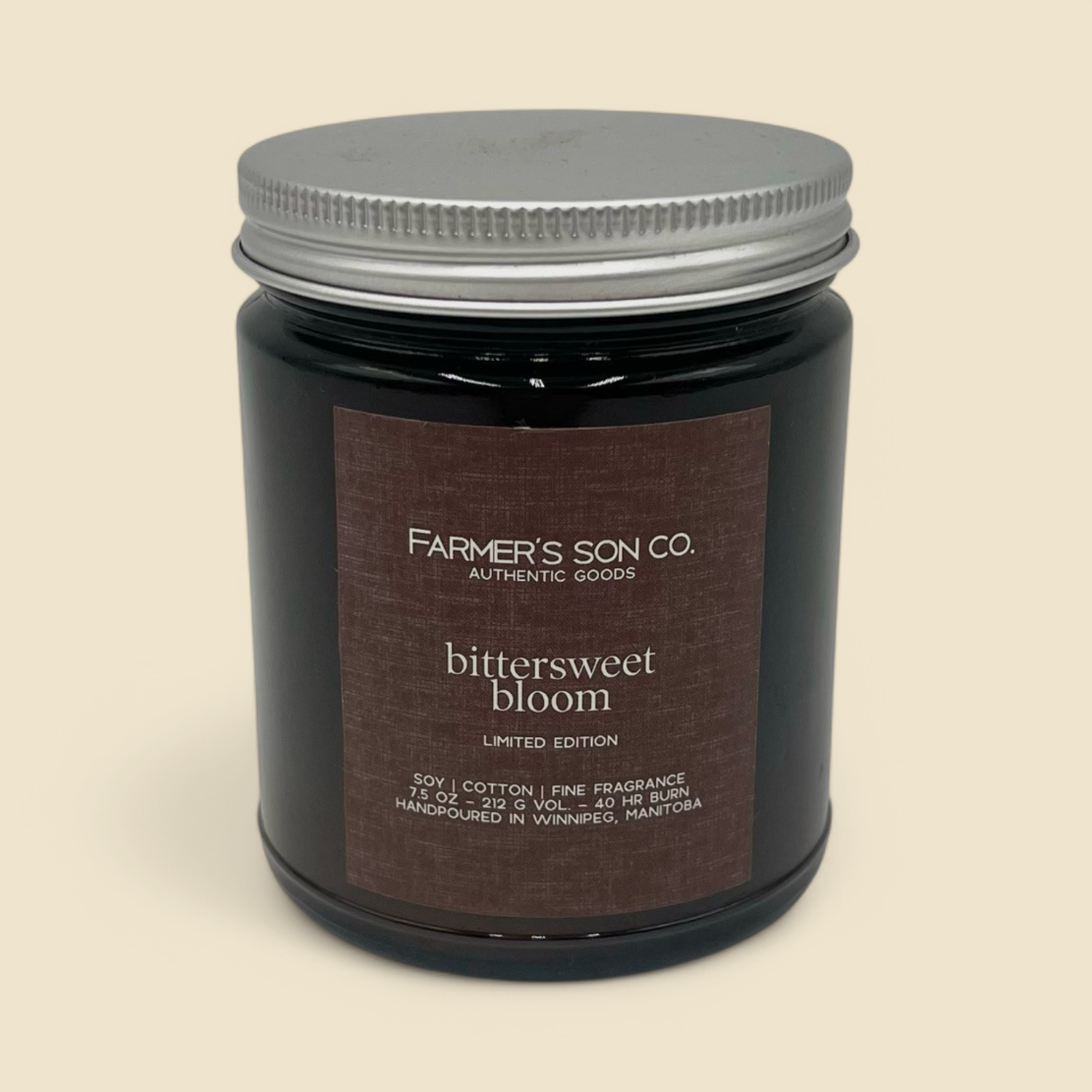 FARMERS SON CO. BITTERSWEET BLOOM CANDLE 7.5OZ FARMERS SON CO. BITTERSWEET BLOOM CANDLE 7.5OZ