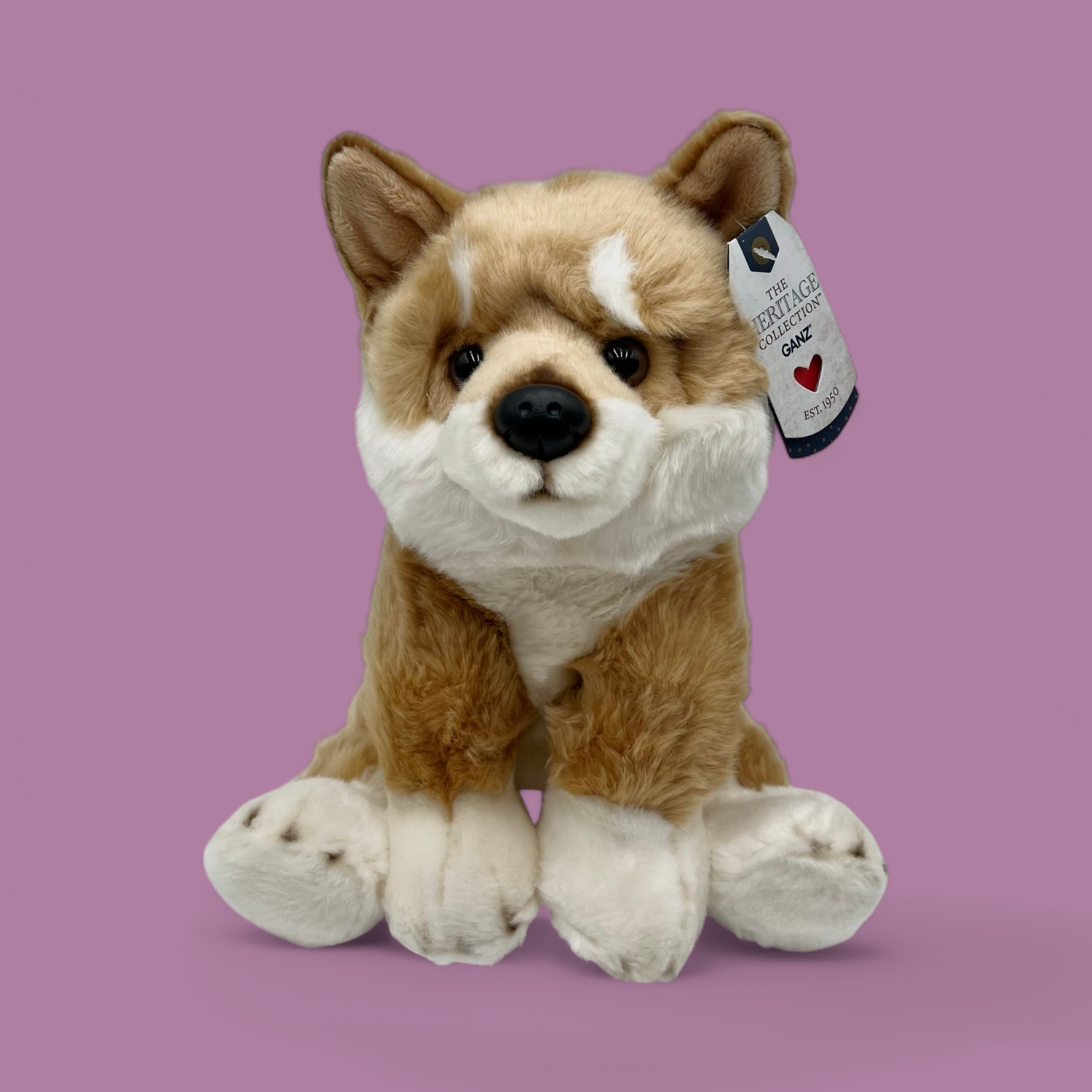 GANZ HERITAGE SHIBA INU 12”