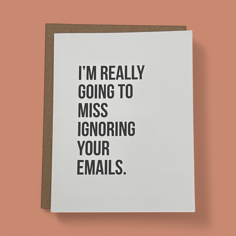 EMAILS OFFICE GREETING CARD