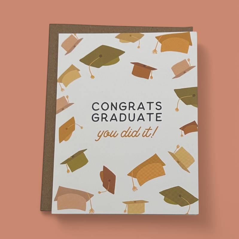 "CONGRATULATIONS GRADUATE" GREETING CARD