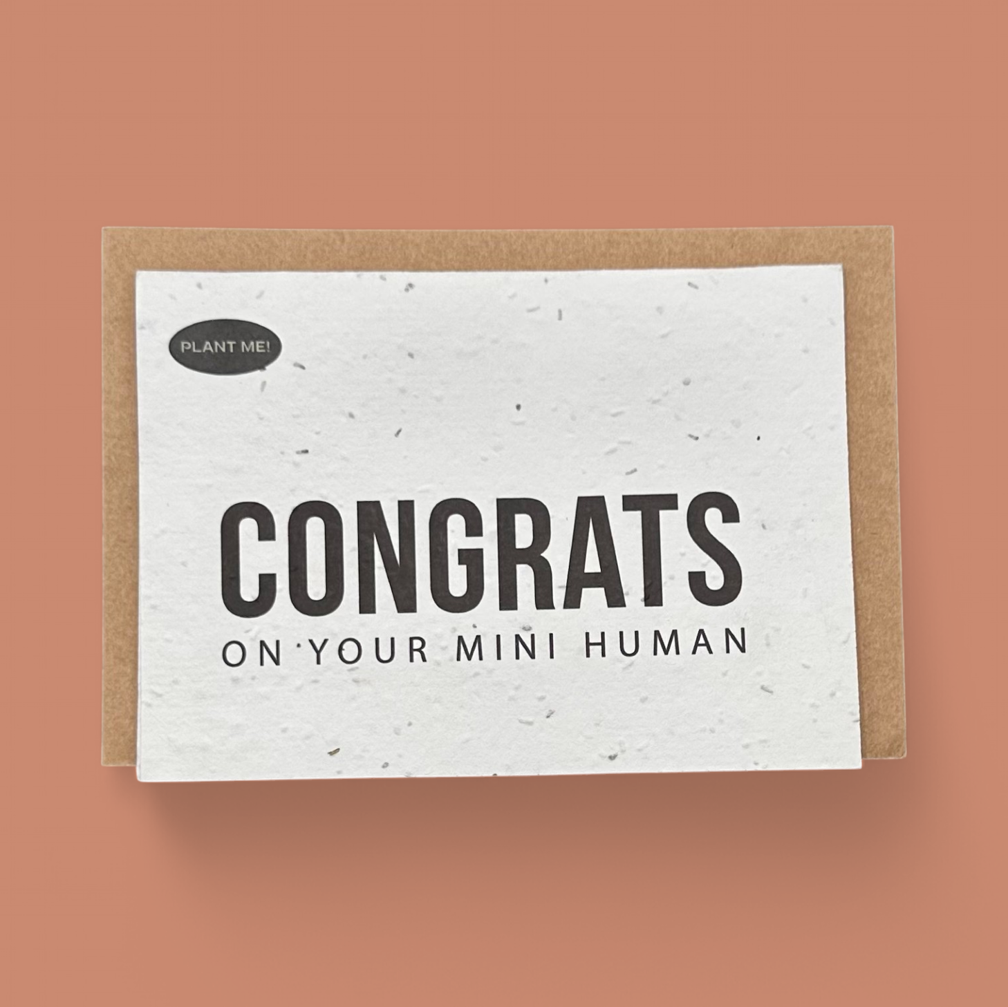 CONGRATS MINI HUMAN CARD