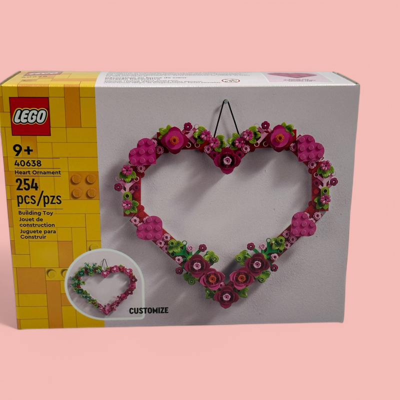 LEGO HEART ORNAMENT