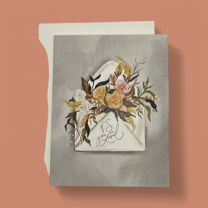 P.S. YOU ARE LOVED GREETING CARD