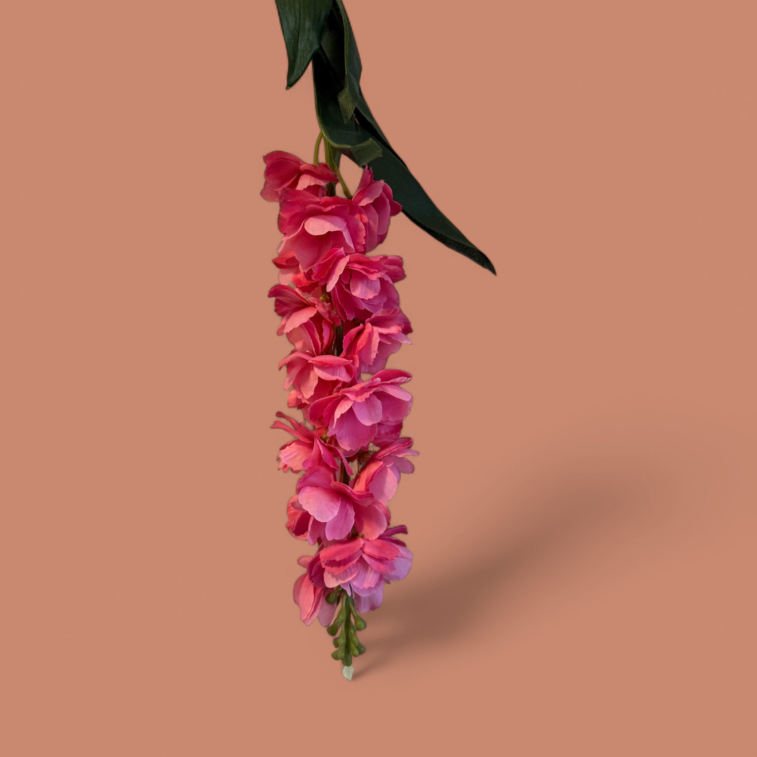 FAUX CHERRY BLOSSOM STEM – DEEP PINK
