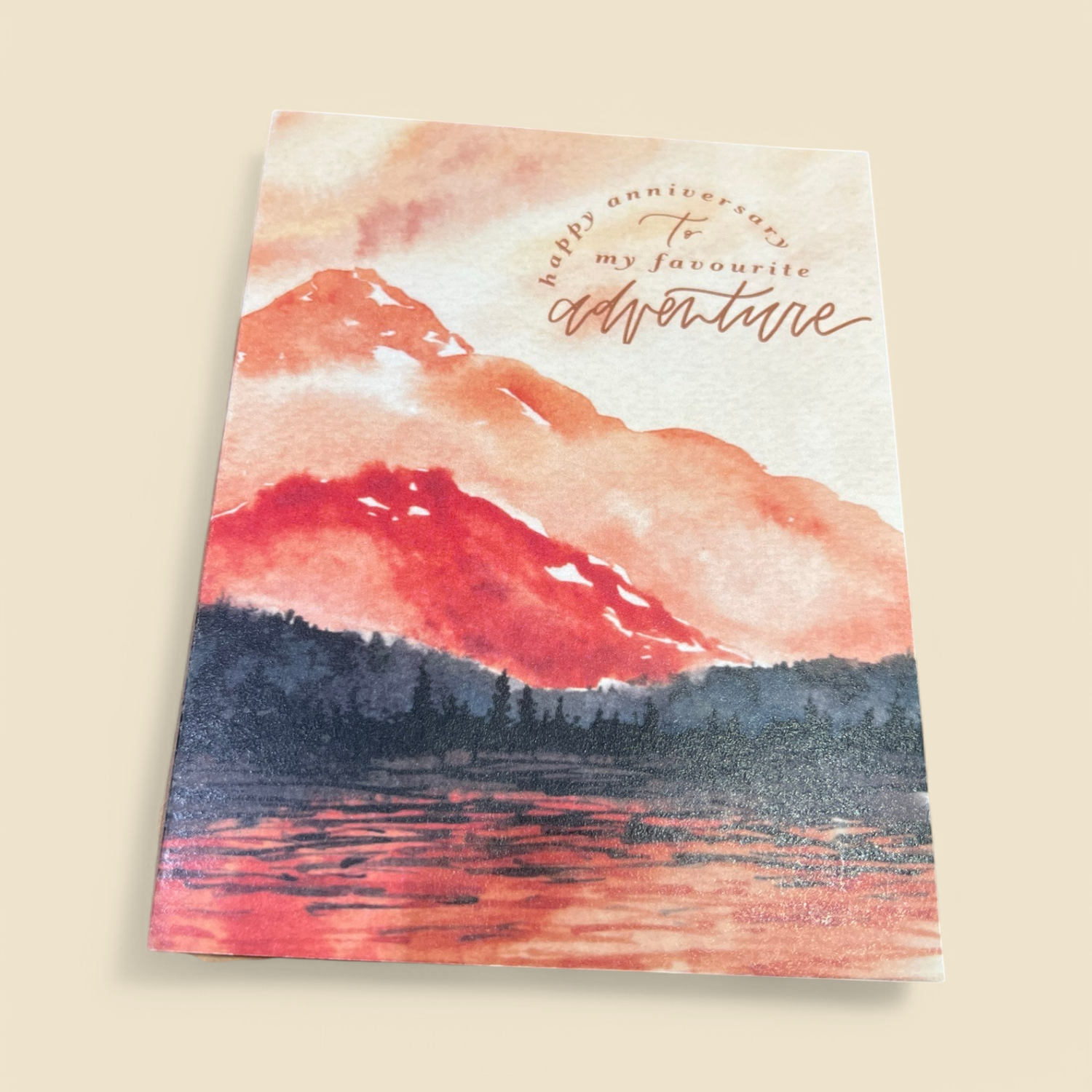 FAVOURITE ADVENTURE ANNIVERSARY GREETING CARD