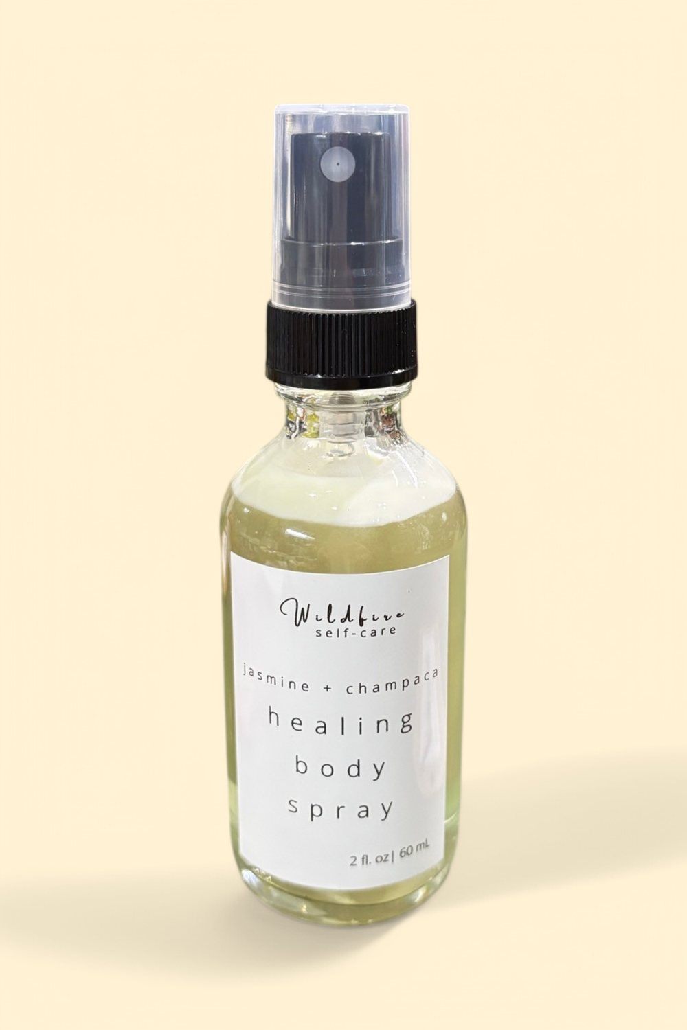 WILDFIRE SELF-CARE JASMINE + CHAMPACA HEALING BODY SPRAY 2 OZ