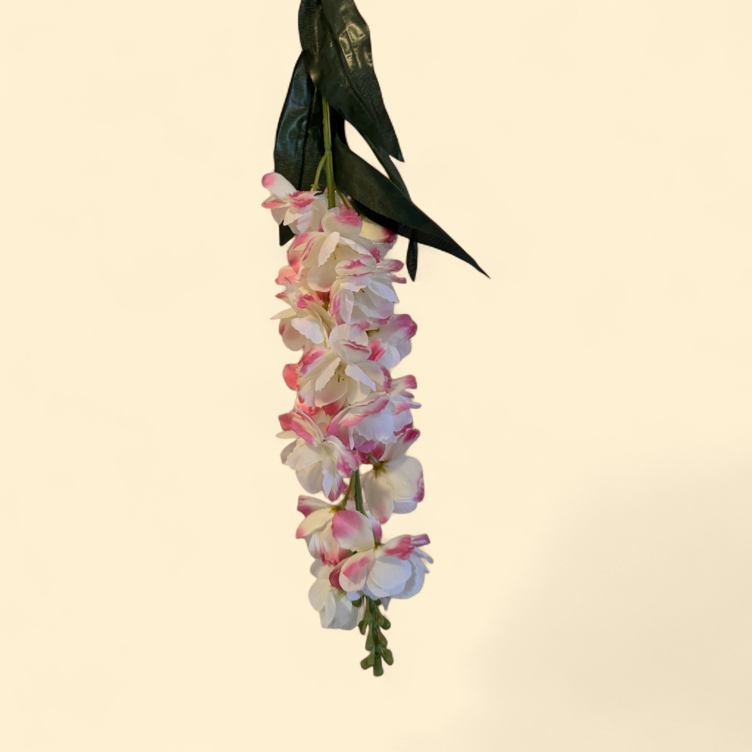 FAUX CHERRY BLOSSOM STEM – BLUSH & WHITE