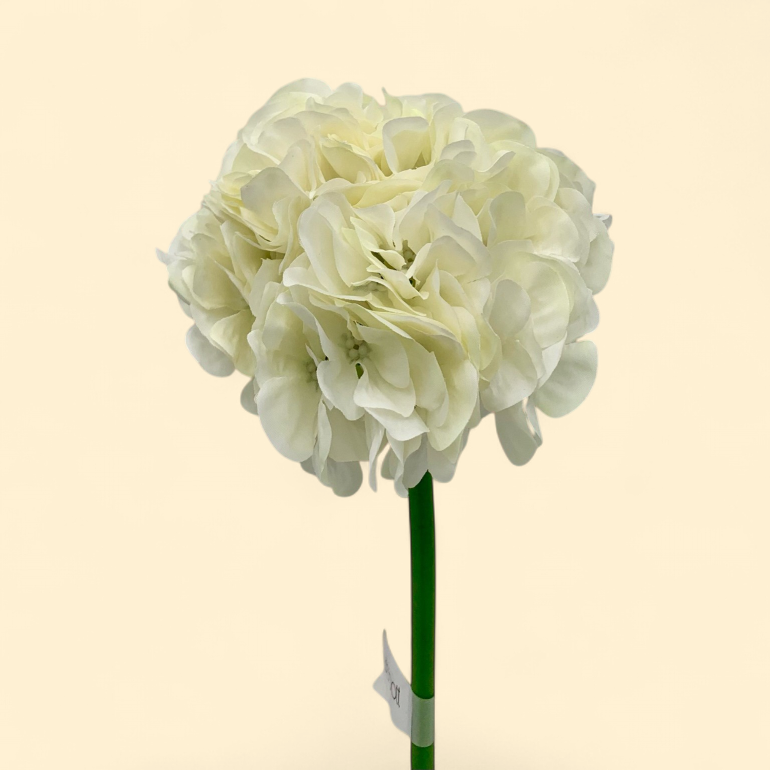 FAUX HYDRANGEA STEM - SOFT GREEN