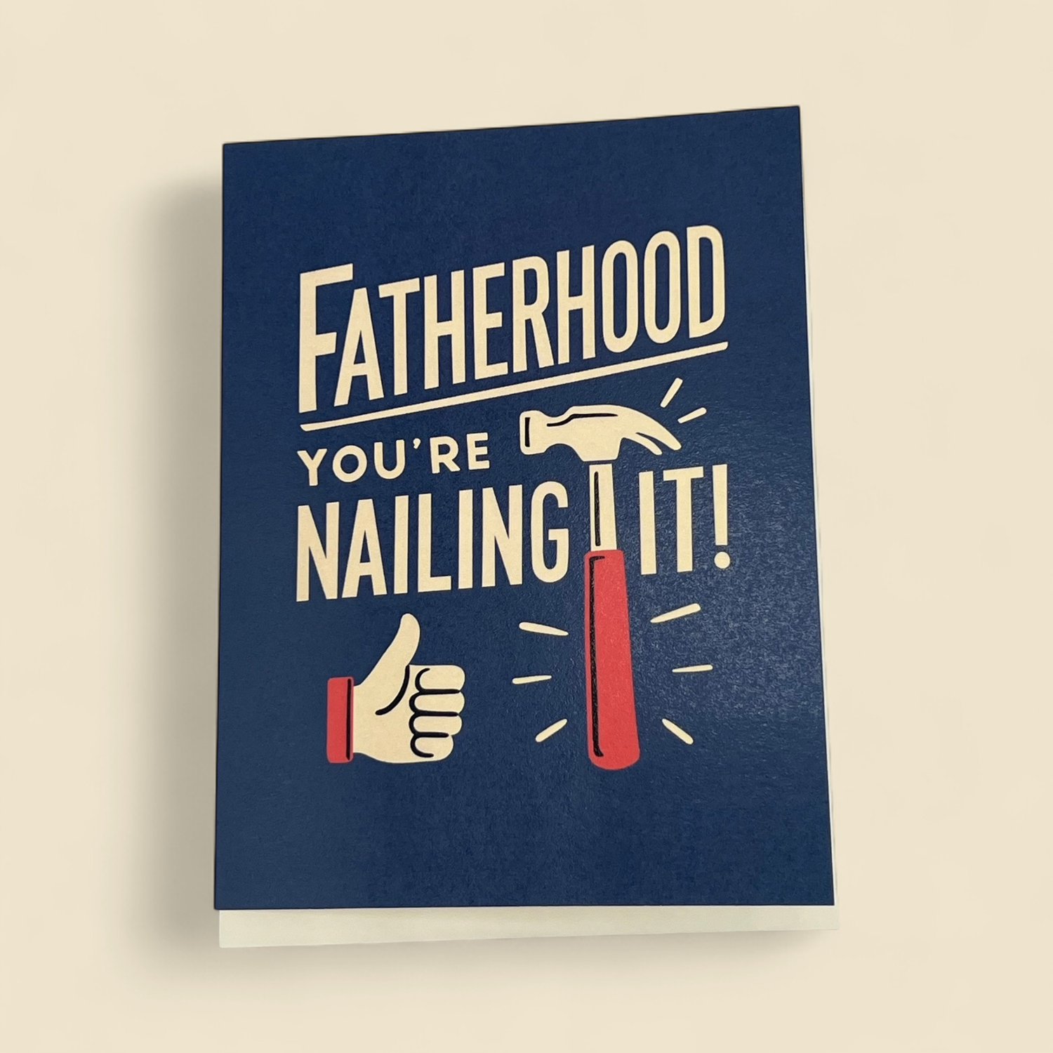 NAILING IT FATHER'S DAY GREETING CARD