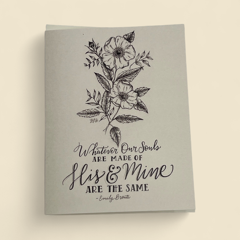HIS & MINE GREETING CARD