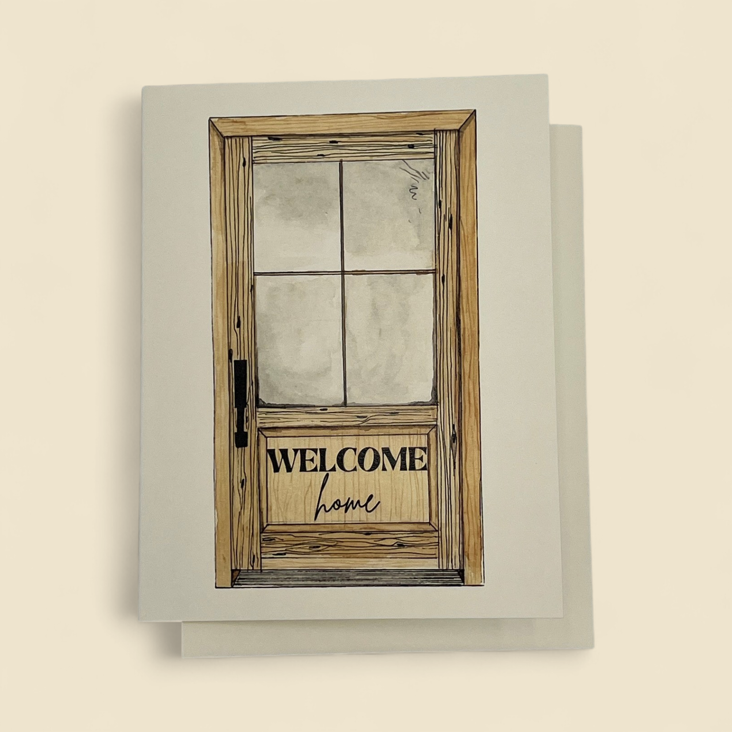 WELCOME HOME GREETING CARD