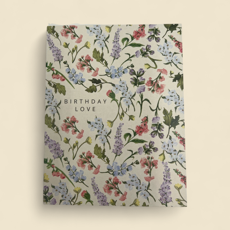 BIRTHDAY LOVE GREETING CARD
