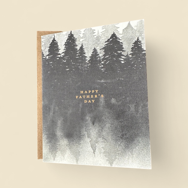 FOREST FATHER'S DAY GREETING CARD