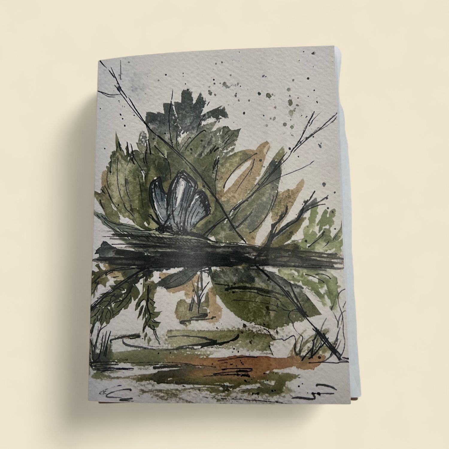 ART BY DALOUIE - BUTTERFLY - EVERYDAY GREETING CARD