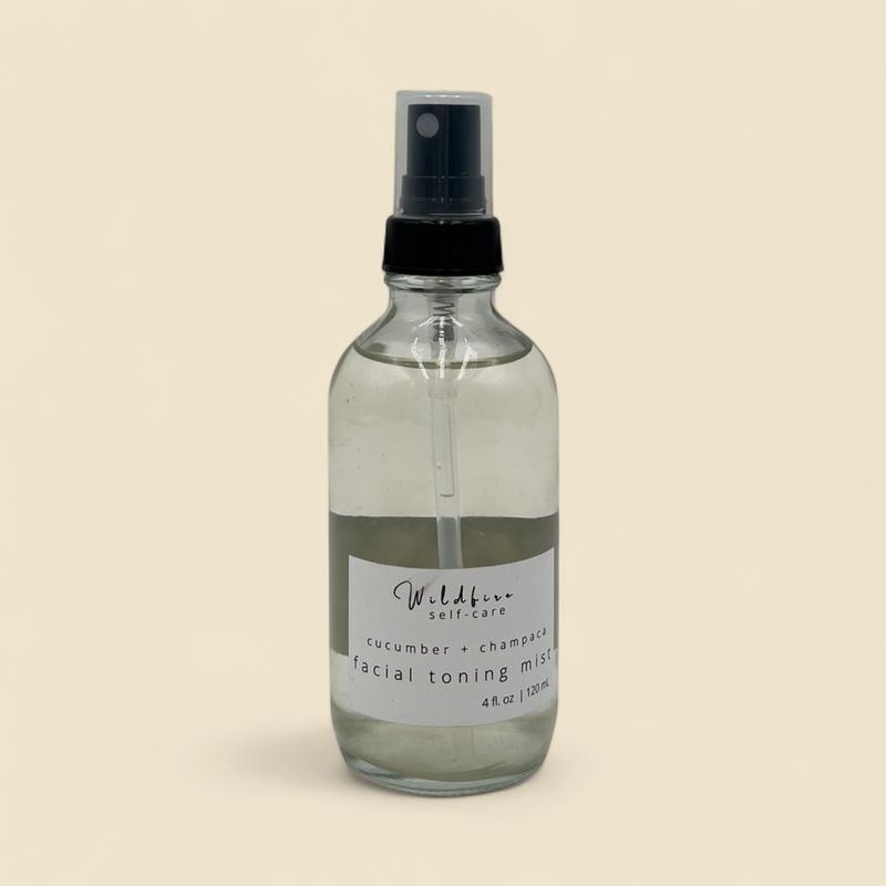 WILDFIRE SELF-CARE CUCUMBER + CHAMPACA FACIAL TONING MIST 4 OZ