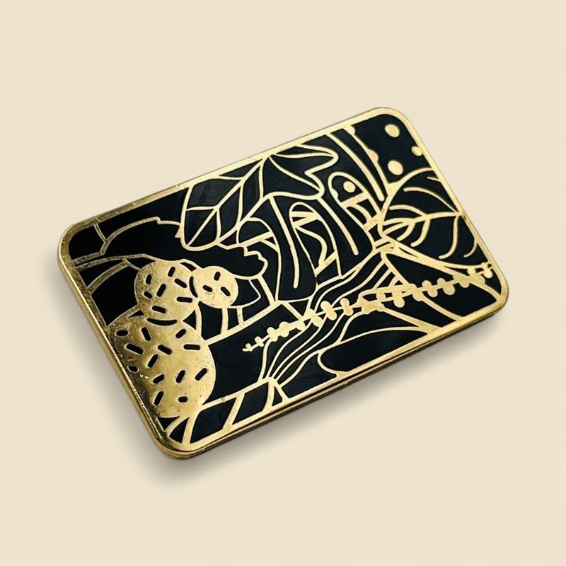 FOLIAGE (GOLD) HARD ENAMEL PIN