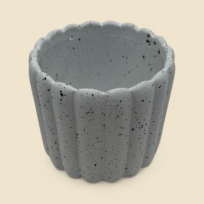 DARLA SPECKLED POT 4.25 DARLA SPECKLED POT 4.25"