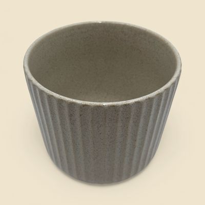 EMERY CREAM POT 6.25 EMERY CREAM POT 6.25"