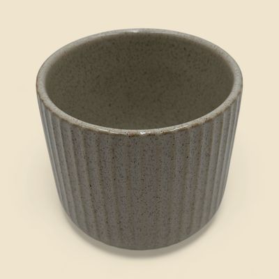 EMERY CREAM POT 4.25 EMERY CREAM POT 4.25"