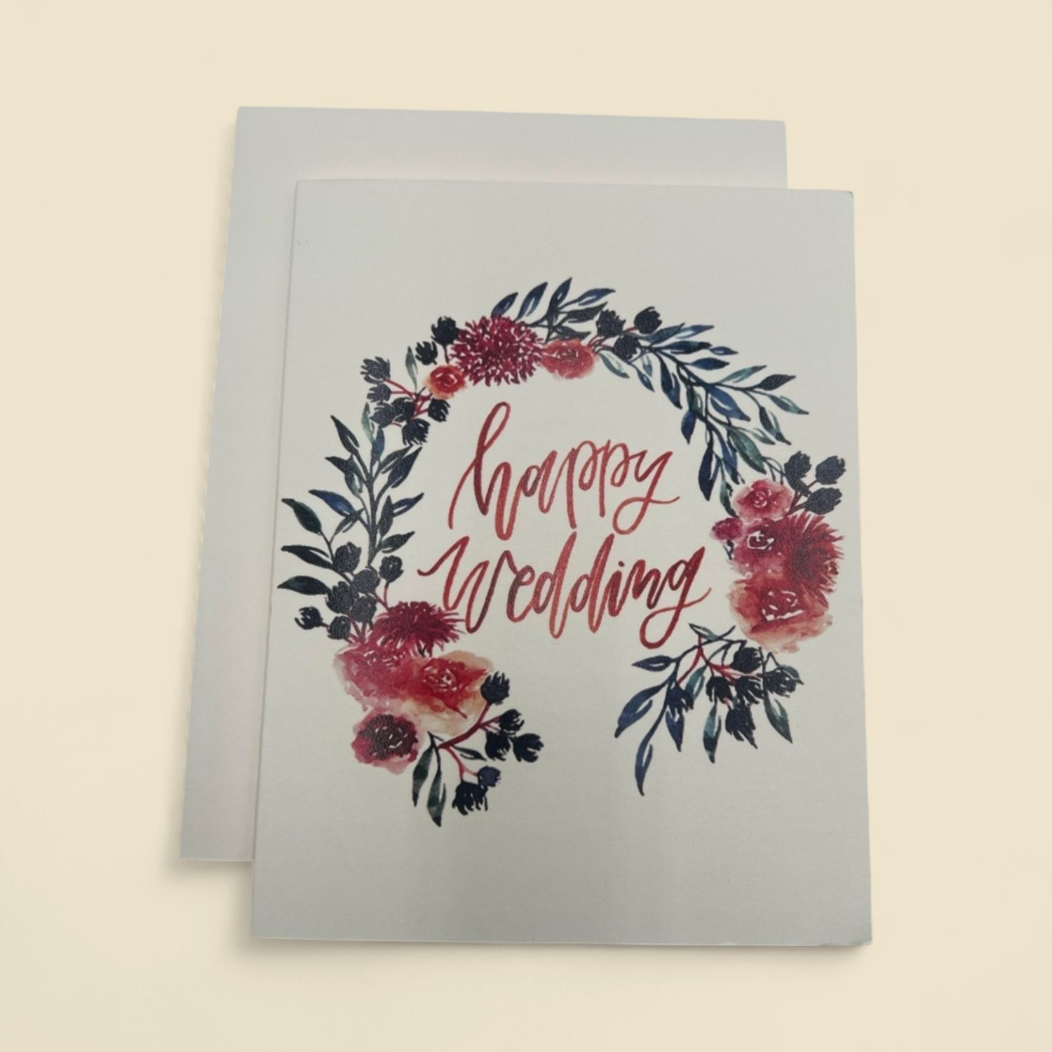 HAPPY WEDDING GREETING CARD