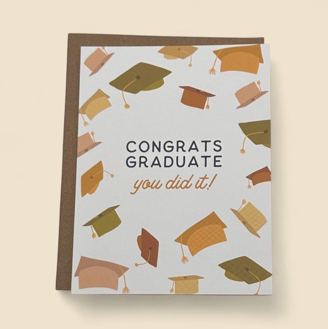 JESS' PAPER CO. "CONGRATULATIONS GRADUATE" GREETING CARD