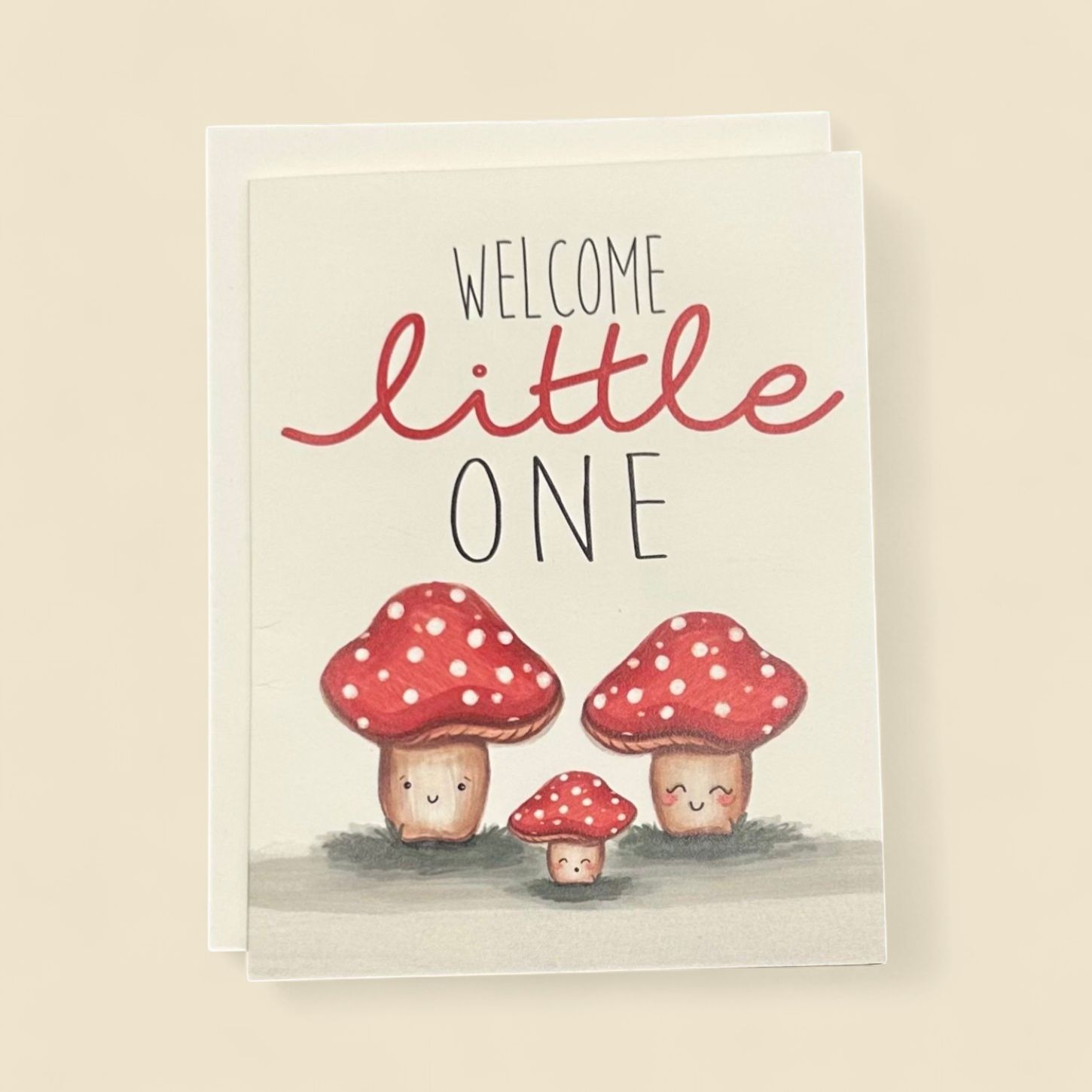 WELCOME LITTLE ONE CONGRATULATIONS GREETING CARD