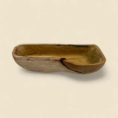 SMOKING JACK LOG BOWL 14.5" L